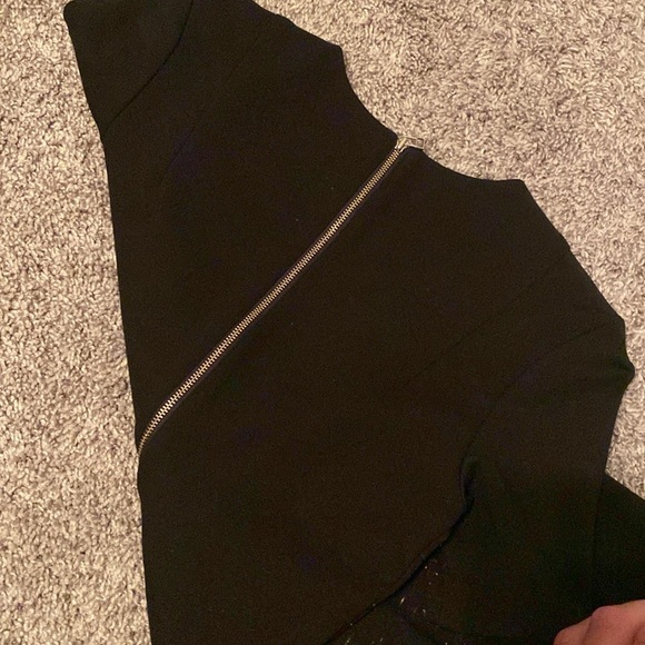 Black tight midi dress - Picture 3 of 3